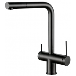 Кухонный смеситель Fabiano FKM 3114 SS Nano Graphite A-23